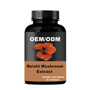 Private Label Organic Reishi Mushroom Extract Ganoderma Lucidum Capsules boosts the immune system