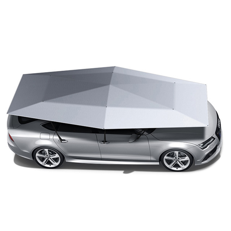 semi-automatic outdoor car vehicle tent umbrella sunshade roof cover anti-uv kit car umbrella sun shade