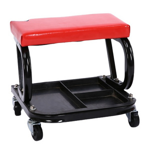 workshop trolley mechanic work Low rolling work seat Creeper Seat with flexible 4 wheels