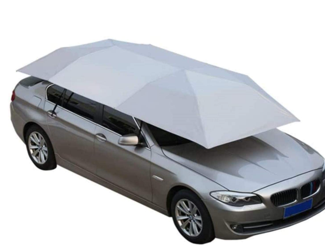 Fully automatic car umbrella/Car half cover mobile carport sunscreen/Parasol