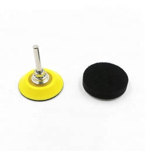 2 Inch  Sanding Pad for Discs with 1/4 Inches Shank Drill Attachment and Soft Foam Layer Buffering Pad