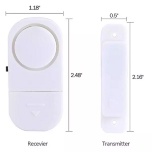 Door and Window Safety Security Device Alarm Wireless Burglar Alarm System Alarm Magnetic Triggered Door Open Chime for Home