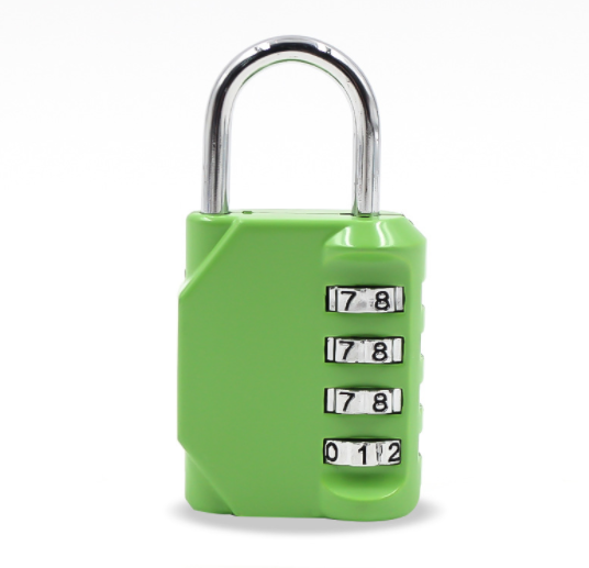 4-digit outdoor combination padlock