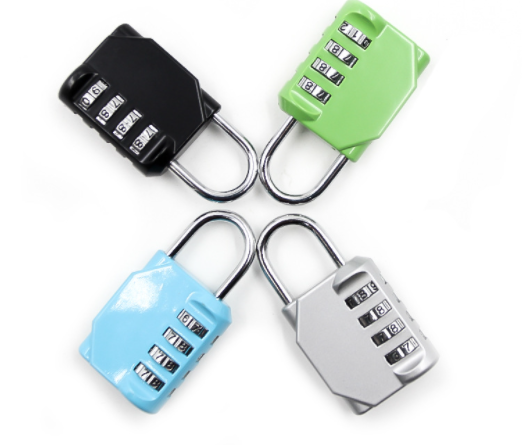 4-digit outdoor combination padlock