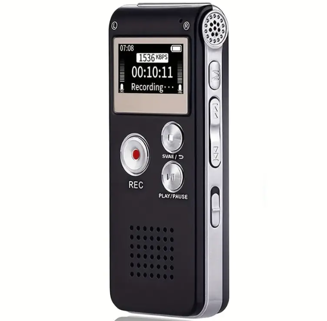 Wholesale High Quality Rechargeable Steel Digital Sound Voice Recorder MP3 Player USB Storage Recorder