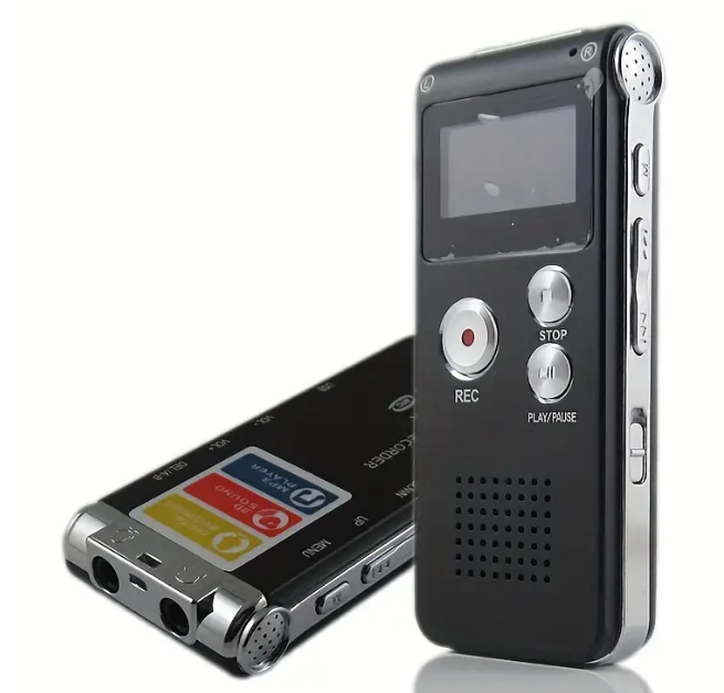 Wholesale High Quality Rechargeable Steel Digital Sound Voice Recorder MP3 Player USB Storage Recorder