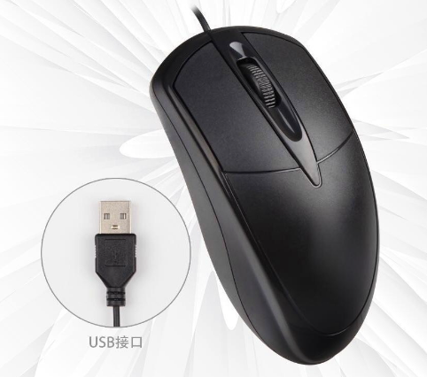 Stock Cheap Wired Mouse 1200DPI 3D USB Optical Wired Gaming Mouse for PC Computer Laptop Mouse