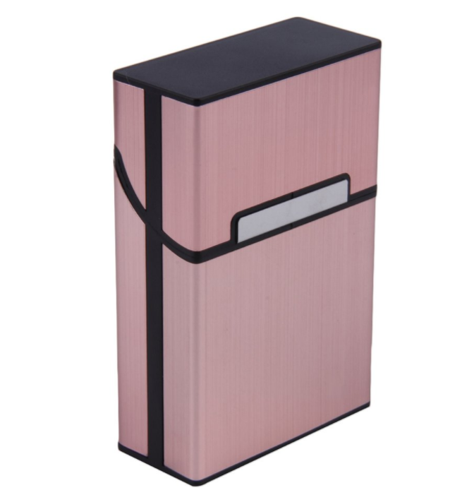 Cigarette Hard Box Holder Tobacco Storage Case A Pack 20pcs Gift Metal Aluminum Cigarette Case