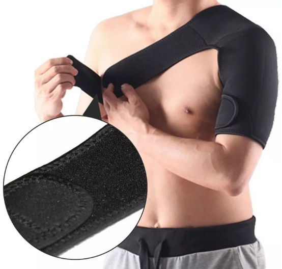 Shoulder Brace Adjustable Shoulder Support With Pressure Pad for Injury Prevention Sprain Soreness Tendinitis Protector