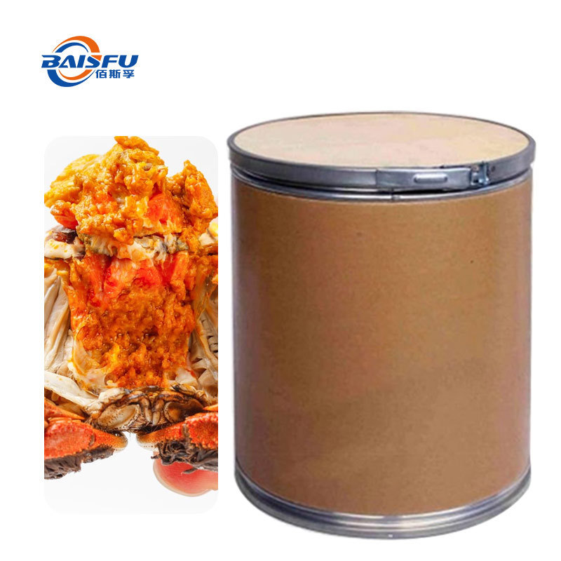 Baisfu Crab Roe Meal Flavor food additive content 99% Competitive price