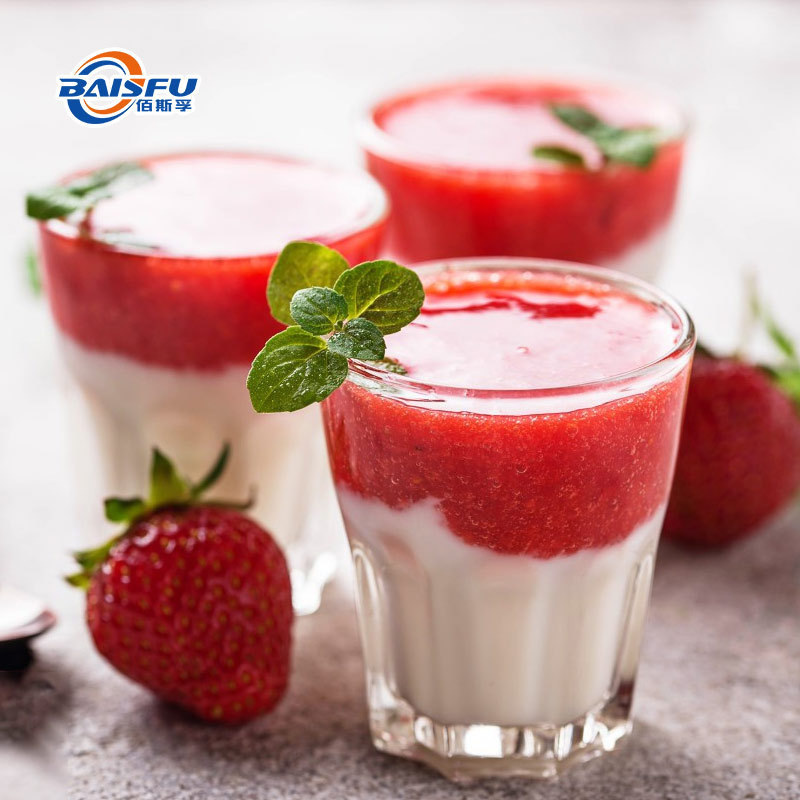 Free samples test of high quality Strawberry - Lactate Milk Flavor fruit juice concentrate Flavors & fragrances