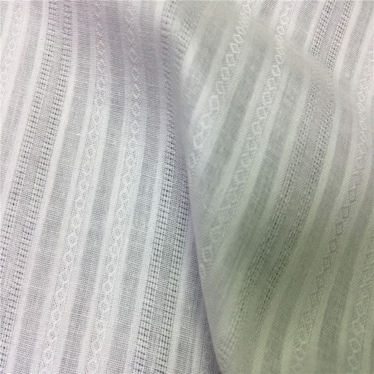 Cotton gauze fabric 100% cotton dobby fabric jacquard cotton fabric for garment