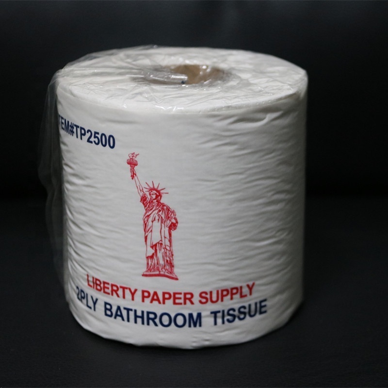 2/3/4/5 Ply Super Soft Wood Pulp Wholesale Toilet Tissue Hot Selling Toilet Paper Rolls Custom Logo OEM Bathroom Tissue