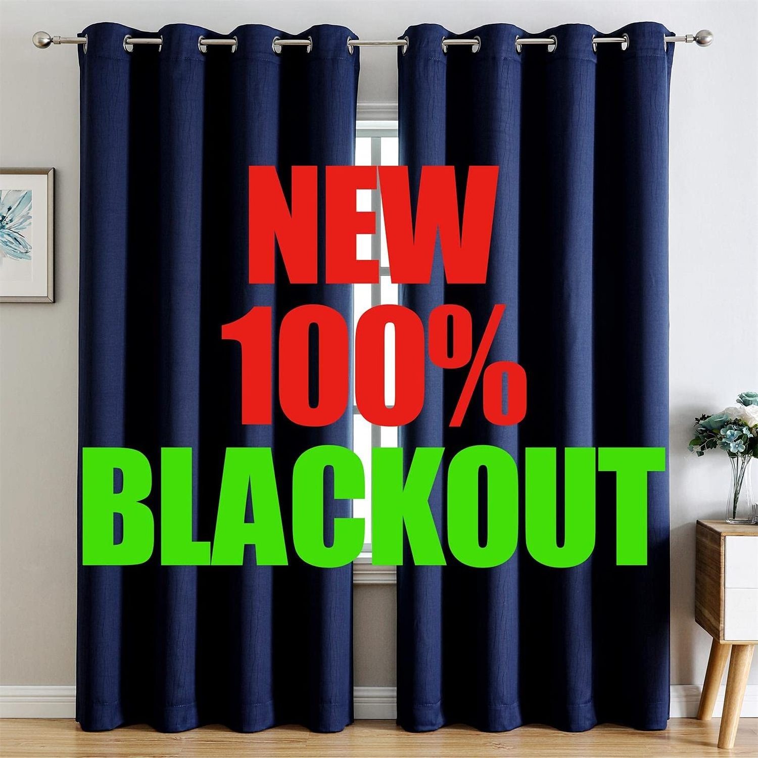 Bindi Factory Design Meteor Shape Window Drapes 100% Blackout Fabric Curtain For Bedroom