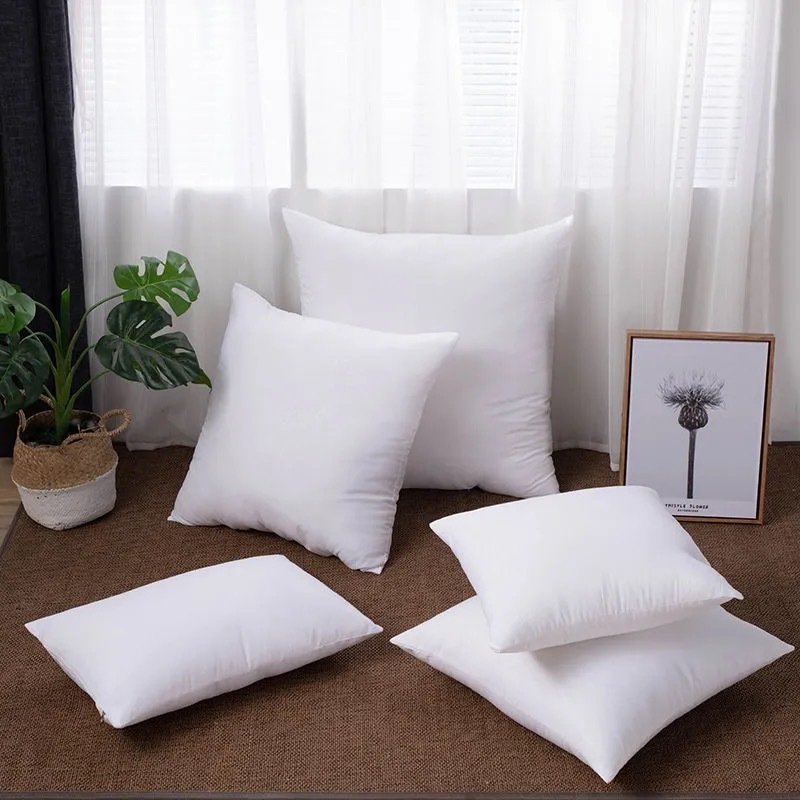 Wholesales 12x20 16x16 18x18 20x20 PP Cotton Polyester Non-woven Cushion Inner Stuffing Filling Throw Pillow Inserts