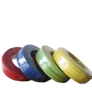 HOT SALE 1.5mm 2.5mm 4mm 6mm 10mm Single Core Solid Stranded Copper PVC House Wiring Electrical Cable Building Wire