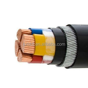 0.6/1kV Crosslinked Polyethylene Insulated PVC sheathed Wire Copper Aluminum Steel Wire Armored Power Cable