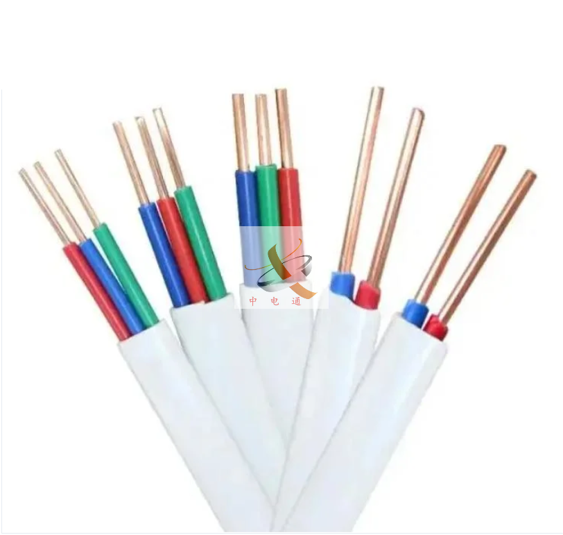 2.5mm Electric Wires Cables Copper Flat Twin Earth Cable Twin Flat Cable 2.5mm Wires Price Electric House Wire