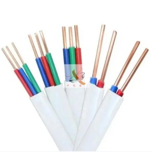 2.5mm Electric Wires Cables Copper Flat Twin Earth Cable Twin Flat Cable 2.5mm Wires Price Electric House Wire