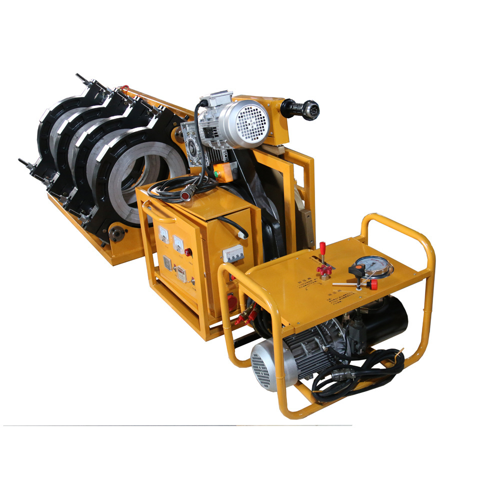 280mm~450mm Dimensions and Welding plastic pipe Usage butt fusion welding machine