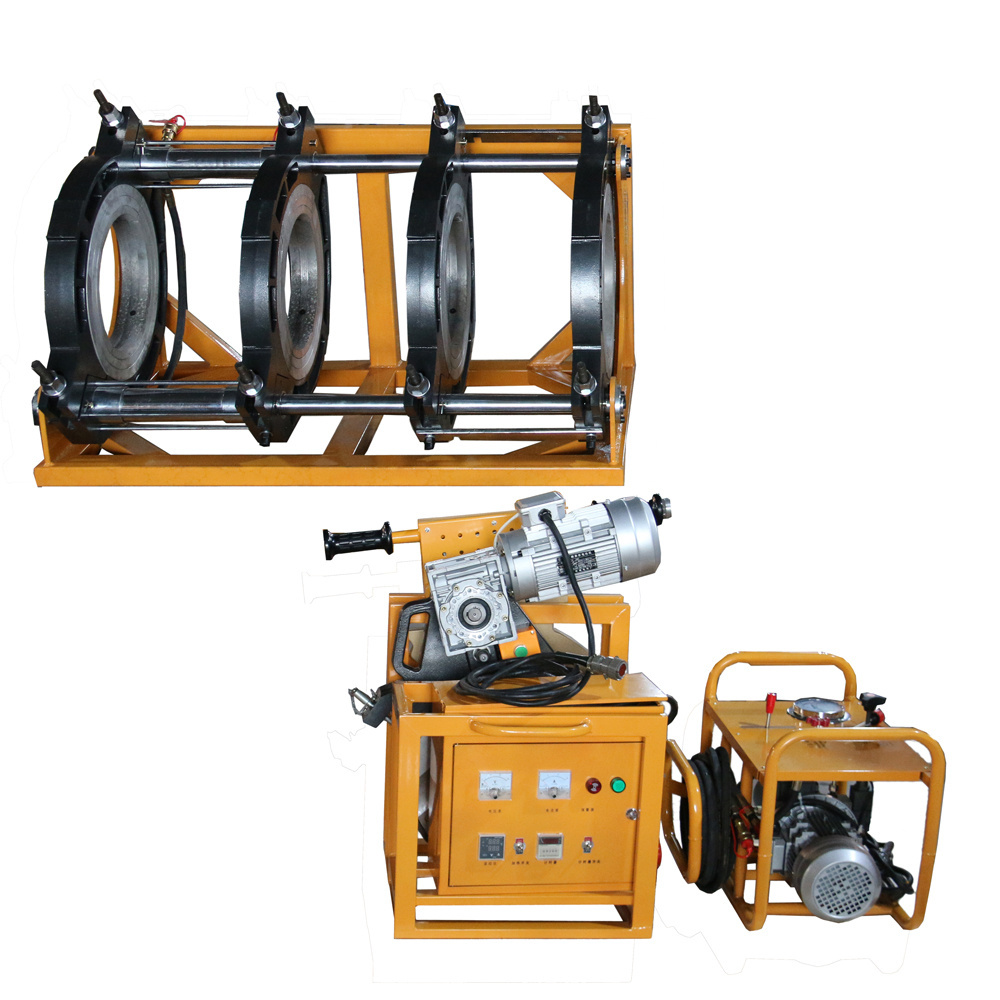 280mm~450mm Dimensions and Welding plastic pipe Usage butt fusion welding machine