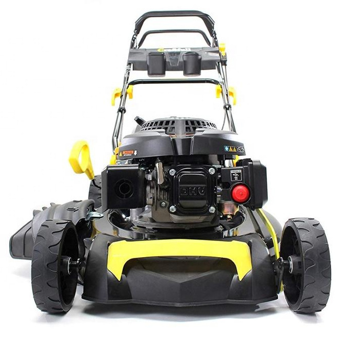 Premium 5in1 6 HP 4.4 KW 196cc Gasoline Engine Lawn Mower with Grass Catcher 62L 53 cm Cutting Width, GT BRAND