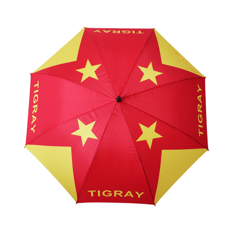 Custom design Tigray flag umbrella