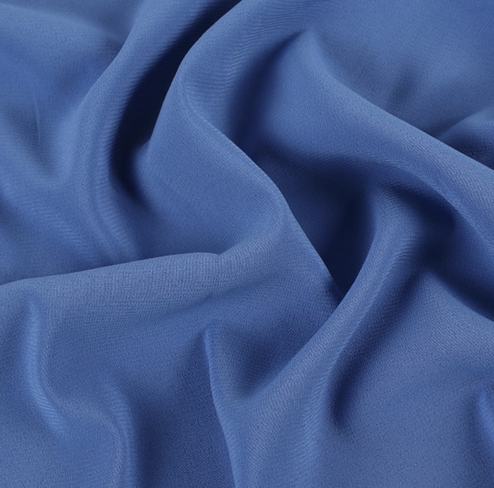 100% Polyester 100D Plain Chiffon Woven Fabric For Lining