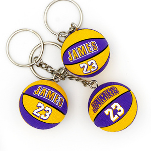 Owen Durant James Kobe Curry letter brother basketball keychain pendant ornaments nba tide brand accessories basketball keychain