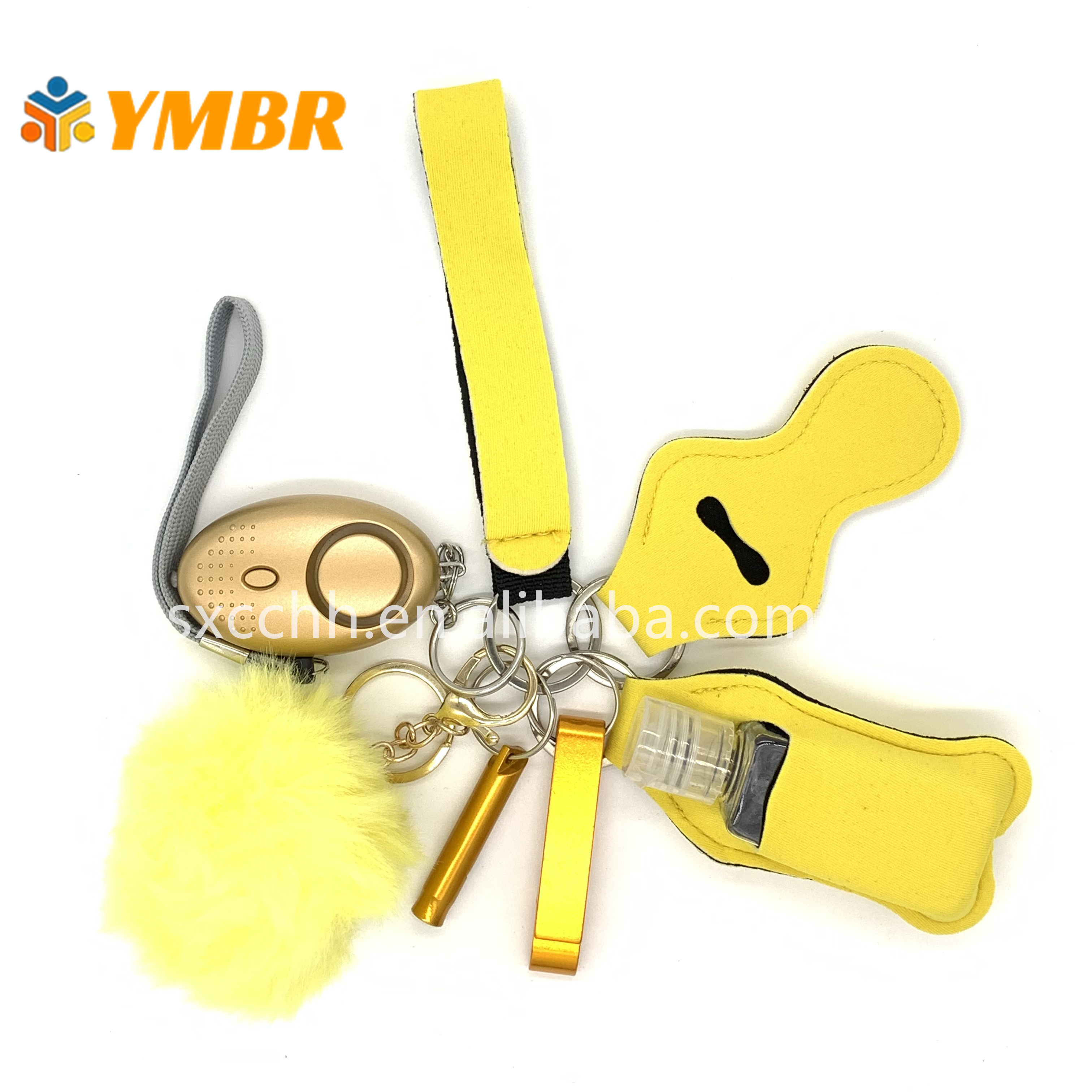 Wholesale Women Personal Protection Self Defense Mini Products Self Defense Keychain Set Self Defense Tools