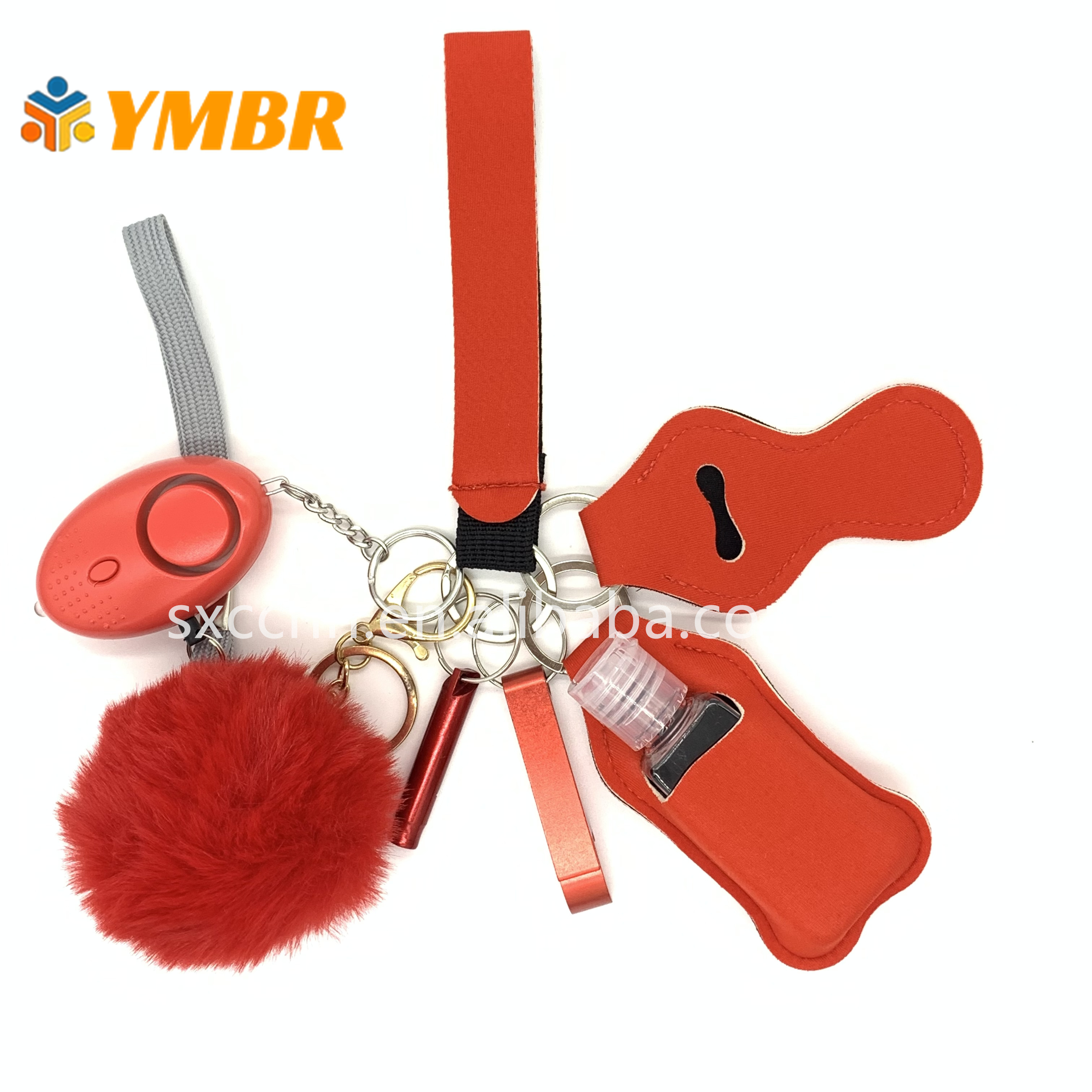 Wholesale Women Personal Protection Self Defense Mini Products Self Defense Keychain Set Self Defense Tools