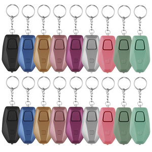 Wholesales Personal Alarm Sound Safety Siren for Women Safe Sound Alarm Emergency Self-Defense Security Alarm Keychain