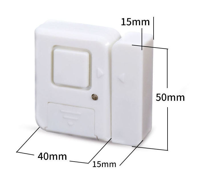 Standalone Door Magnetic Door Window Sensor 120DB Siren Sound Alarm Safety Widely used in home shop office Security Protection