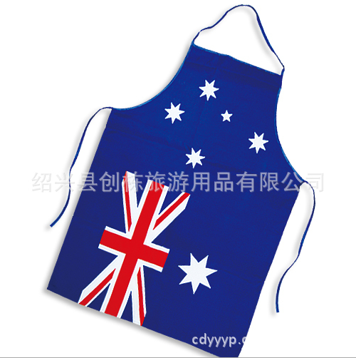 Wholesales custom germany flag printing mini matt polyester apron