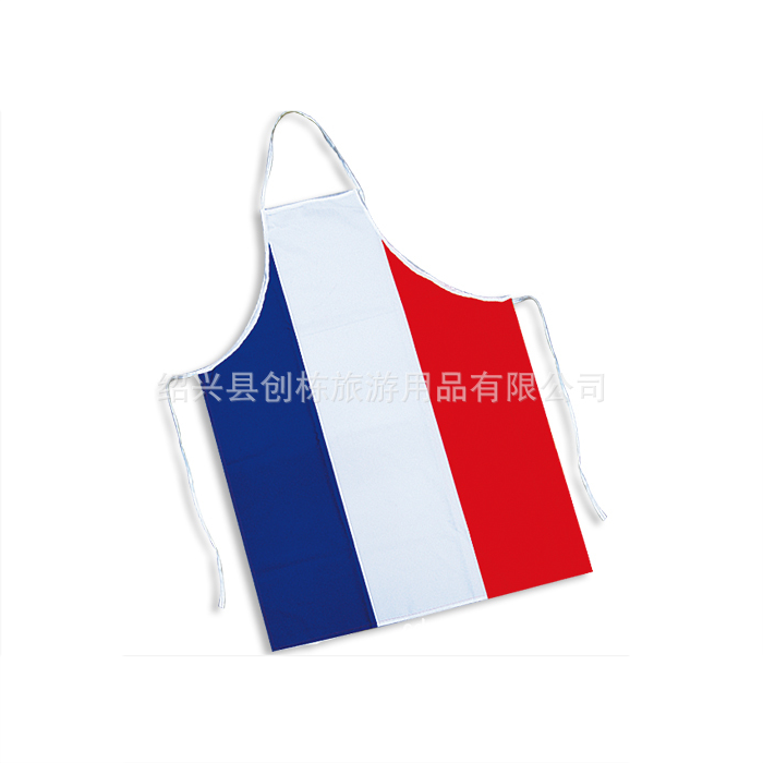 Wholesales custom germany flag printing mini matt polyester apron