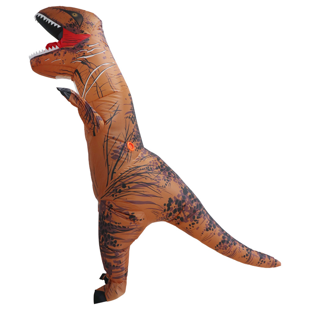 Popular Hot Selling Halloween cosplay Crazy Jurassic Tyrannosaurus rex Dinosaur disfraz de dinosaurio Costume Inflatable suit