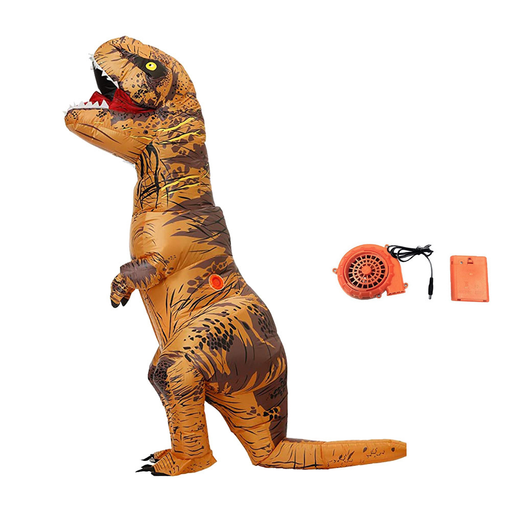 Flagnshow Party decoration T REX dinosaur Costume inflatable suit Puppet inflatable dinosaur costume