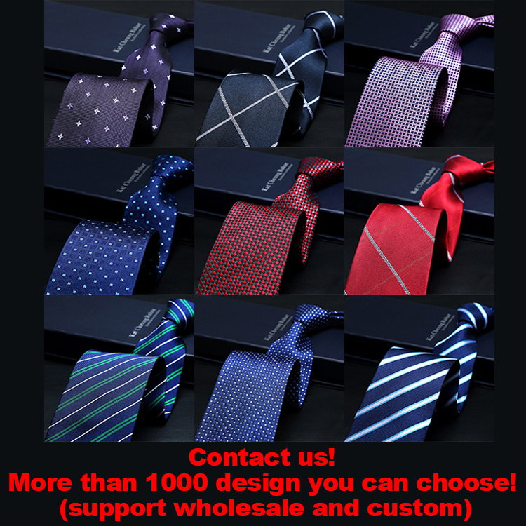 Wholesale Tie for Men Bulk Order in Silk Tie Men Necktie Box Custom Logo Ties for Man