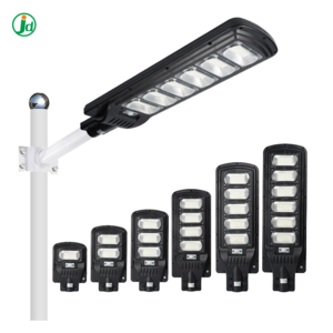 IP65 high lumen  smart outdoor solar power road all in one solar led street light hot sale