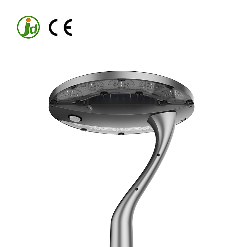 Outdoor Waterproof Aluminum Housing Road Street Pathway Parklot Yard Ip66 UFO 10W 15W 20W Solar Led Garden Light