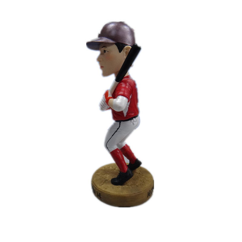 Resin baseball player statue bobblehead bobble head wobble head