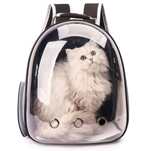 2023 New Pet Cat Carrier Transparent Space Capsule Pet Backpack