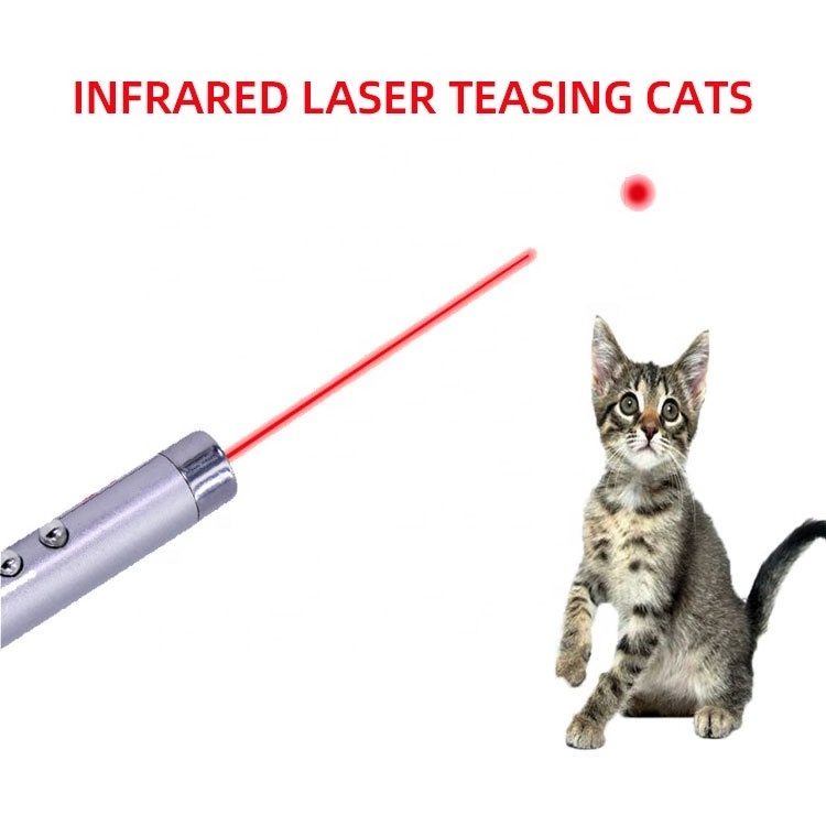 Factory Wholesale Featured Pet Toys Funny Cat Laser Light Fun Puzzle Cat Laser Infrared Funny Cat Laser Pointer