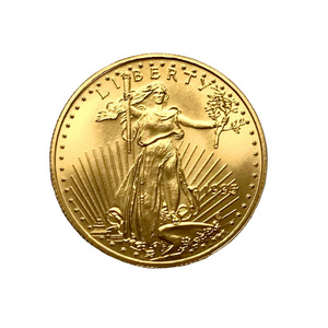 Hot-selling American 1oz tungsten-gold-coins quality with thick layer gold fake 33.93g tungsten gold coins