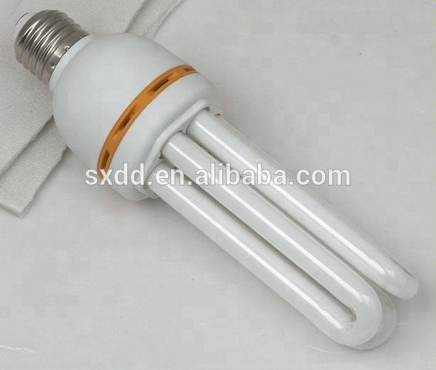 compact  Fluorescent lamp wholesale price T4 3U energy saving lamp E27 B22 6500K 2700K 15W 18W 20W 25W 30W 12mm  AC110V AC220V