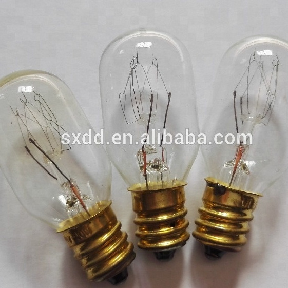 Factory Wholesale Price 3 Years Warranty Oven Bulb Fridge Bulb Salt Lamp Free Samples China 15W 25W 30W 40W E10 E12 E14 E27 30