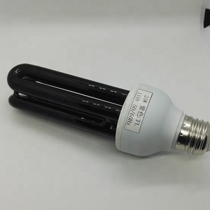 Compact Fluorescent Lamp Wholesale Price UVB Black Light 3U 4U SPIRAL E27 B22 UV Lamp 20W 25W 30w 50w Black Light OEM 60 80 ROHS