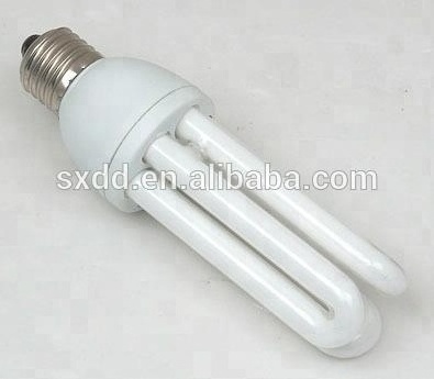 compact  Fluorescent lamp wholesale price T4 3U energy saving lamp E27 B22 6500K 2700K 15W 18W 20W 25W 30W 12mm  AC110V AC220V