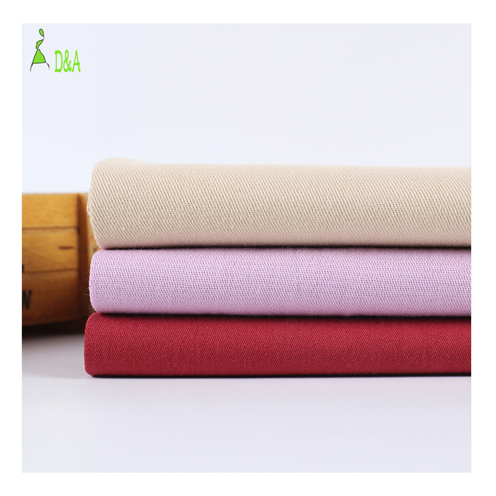 Dyed Thick Twill Washed Woven Fabric Factory Direct Wholesale Plain 100% Cotton Cotton Fabric for Bedsheets Quality Assurance