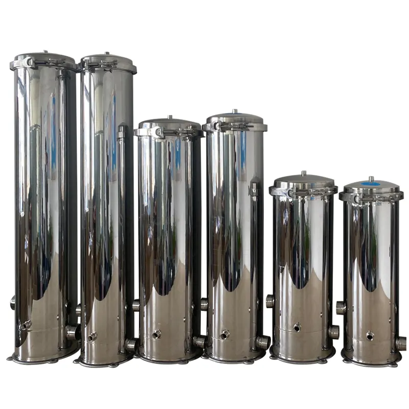 stainless steel 30 filter housing cartridge security precision  filter cartridge for water  treatment